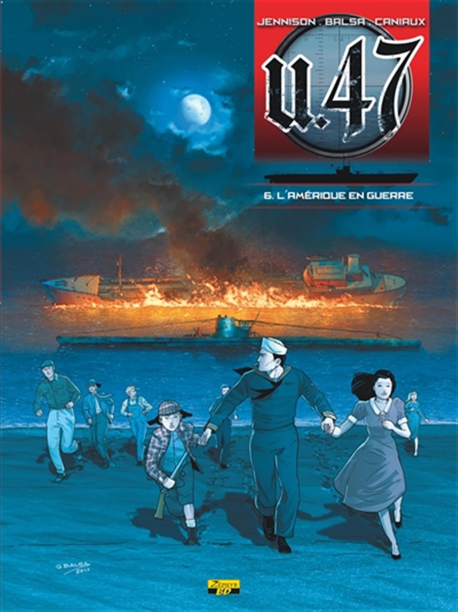 U-47 - Tome 6 - L'Amérique en guerre Manga