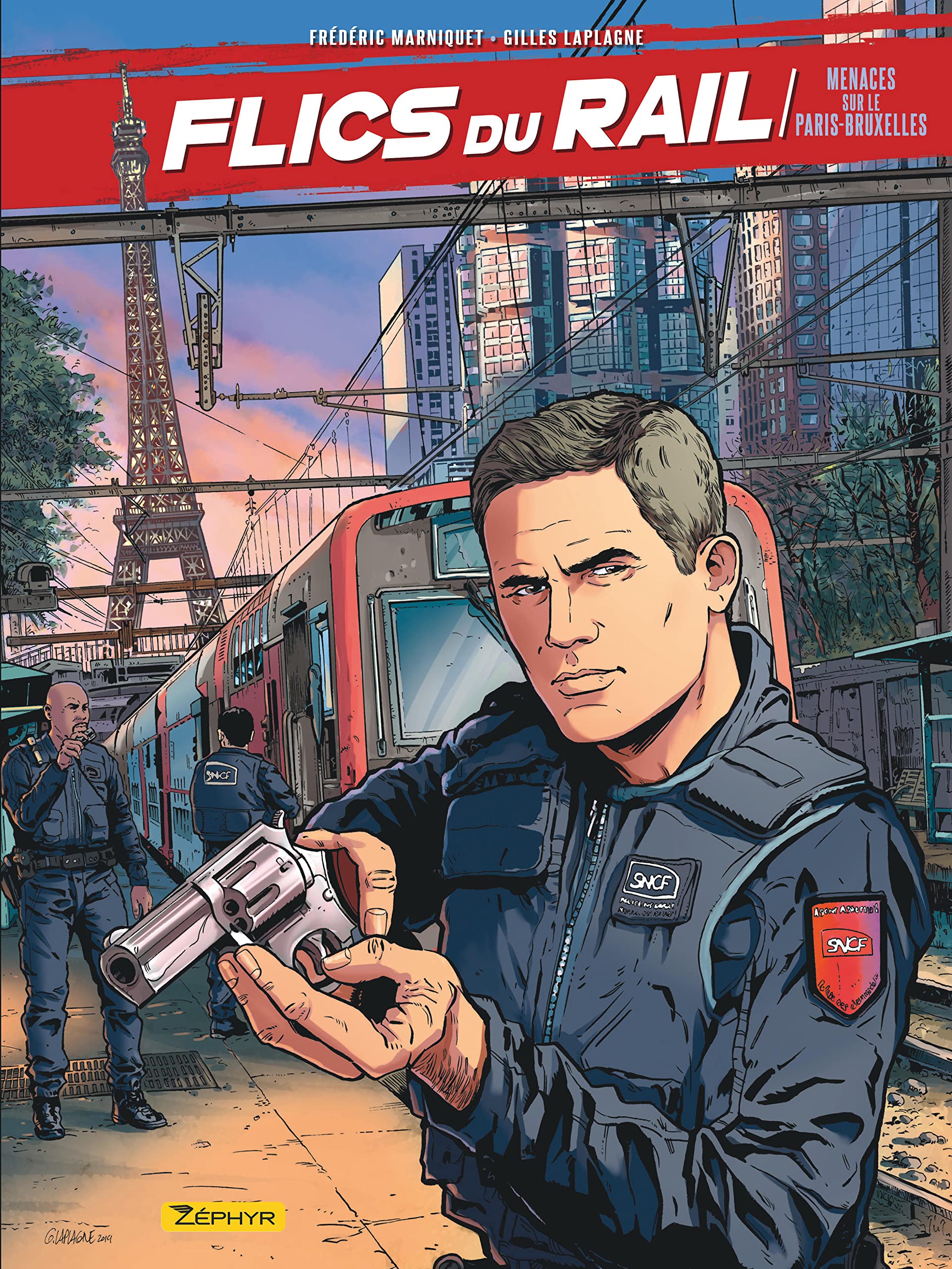 Flics du Rail - Menaces sur le Paris-Bruxelles Manga