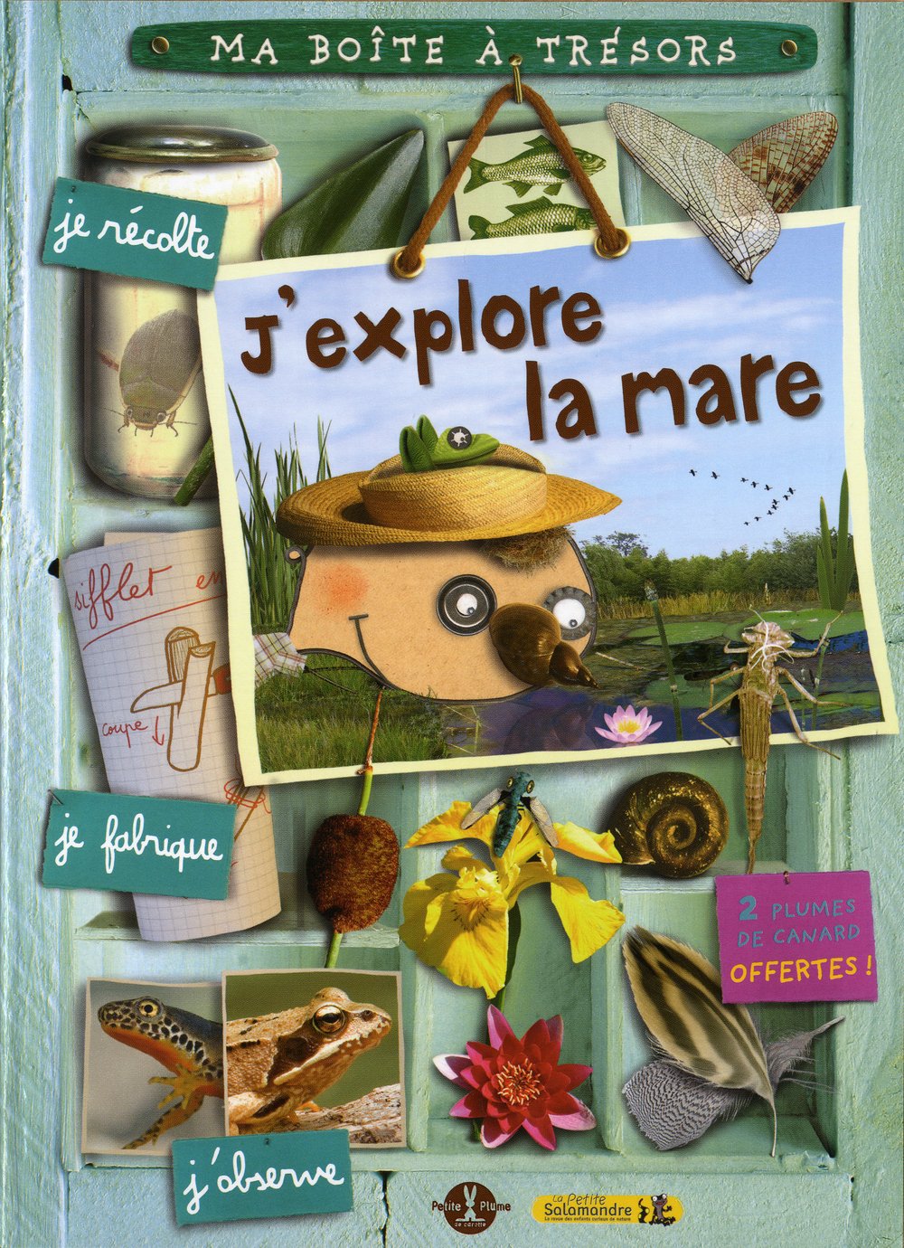 J'explore la mare: Je récolte, je fabrique, j'observe book