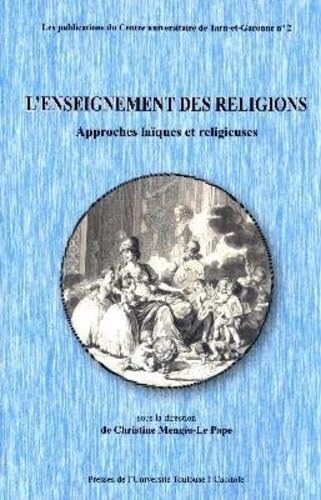 l enseignement des religions: APPROCHES LAIQUES ET RELIGIEUSES (2) book
