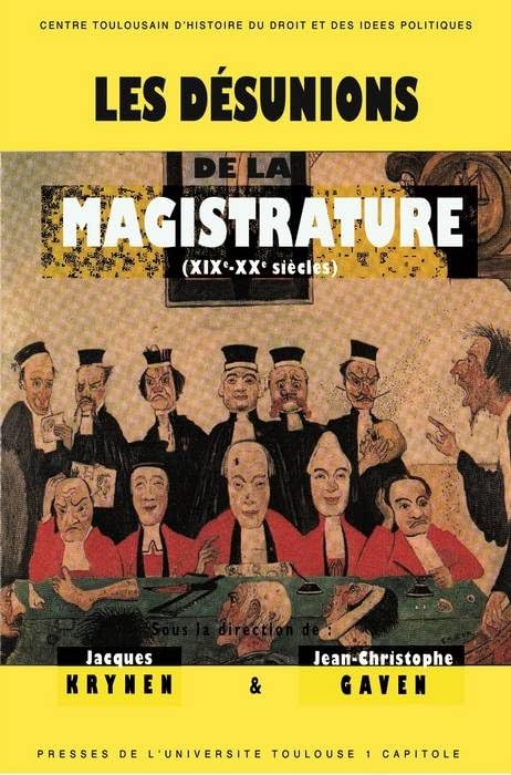 les desunions de la magistrature (xixe-xxe siecle) (17) book