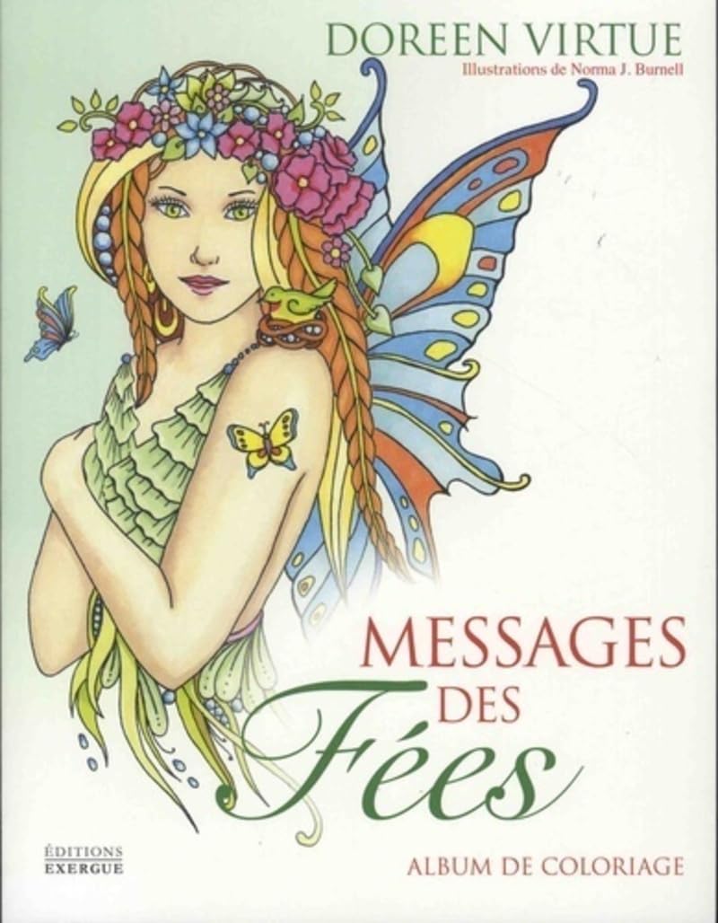 Messages des fées, album de coloriage Religion & Esotericism