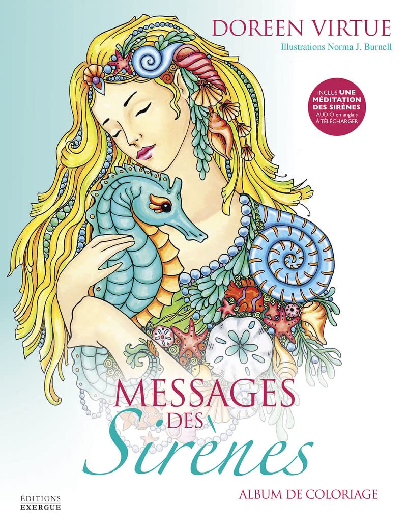 Messages des sirènes - Album de coloriage Religion & Esotericism