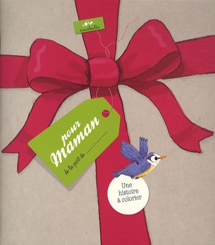 Pour maman: Une histoire à colorier book