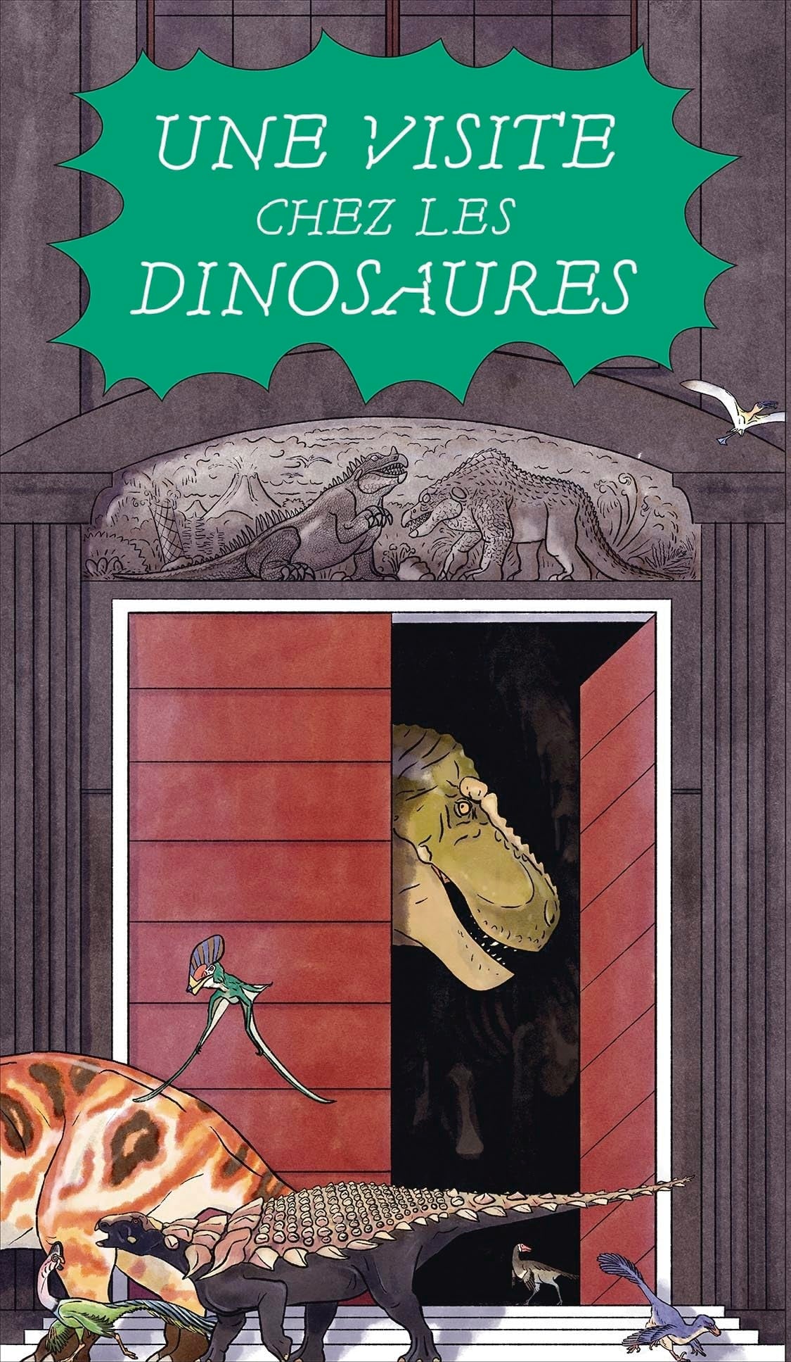 Une visite chez les dinosaures book