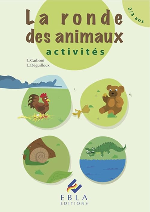 Fiches d'activités la ronde des animaux TPS 2-3 ans book