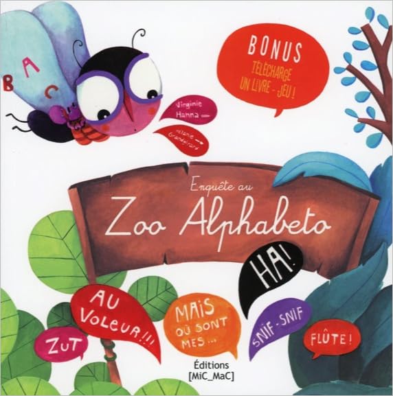 Enquête au Zoo Alphabeto (souple) book