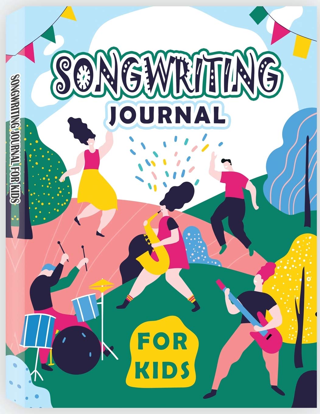 Songwriting Journals for Kids: Song Book, Manuscript Paper For Notes, Lyrics And Music. For Musicians, Students, Songwriting book