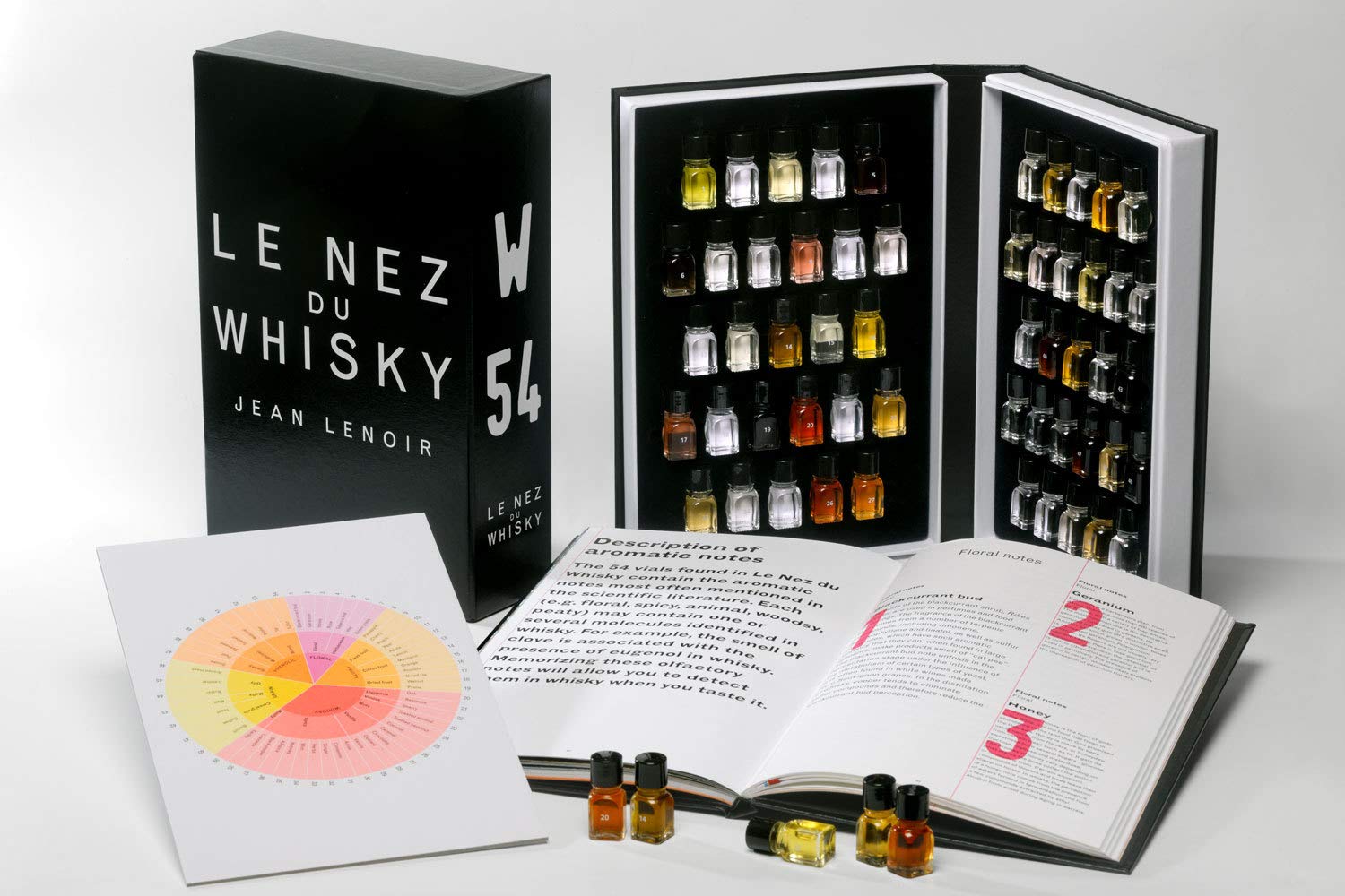 LE NEZ DU WHISKY 54 AROMES Ang book