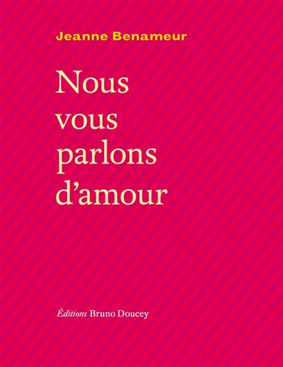 Product Image: Nous vous parlons d'amour