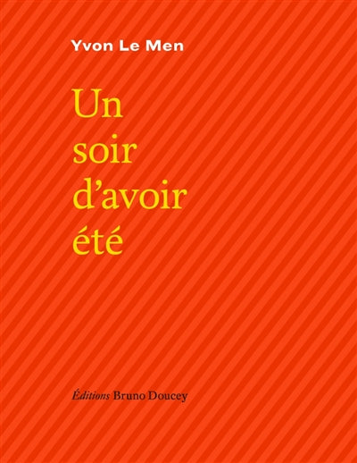 Product Image: Un soir d'avoir été