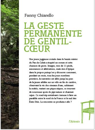 La geste permanente de Gentil-Coeur Poetry