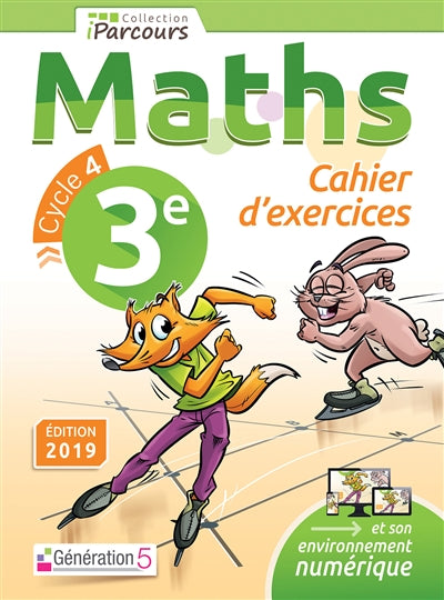 Product Image: Maths, 3e, cycle 4 : cahier d'exercices