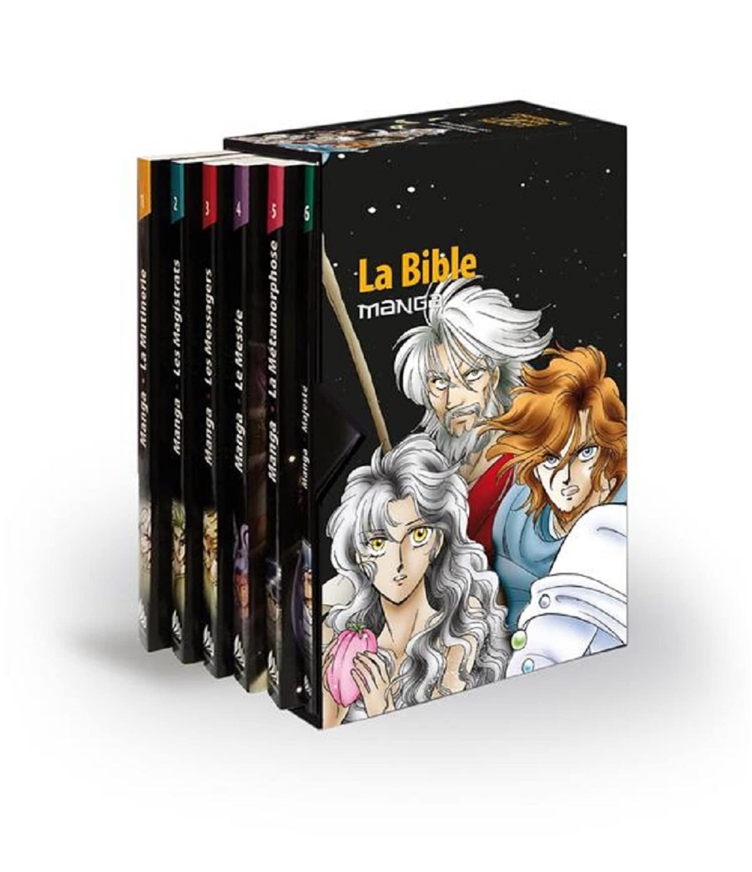 La BIBLE MANGA, le coffret collection Complet 6 tomes book