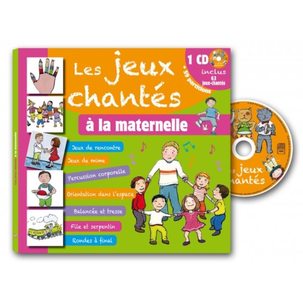 Les jeux chantés à la maternelle book