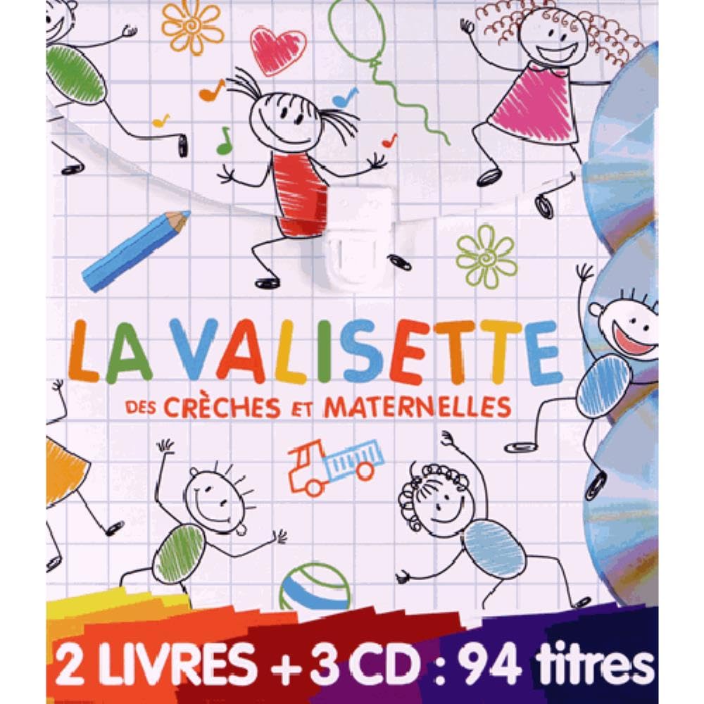 La valisette des crêches et maternelles : 2 volumes : Danse avec Lilou et Babou ; Le coffret des crèches et maternelles (3CD audio) book