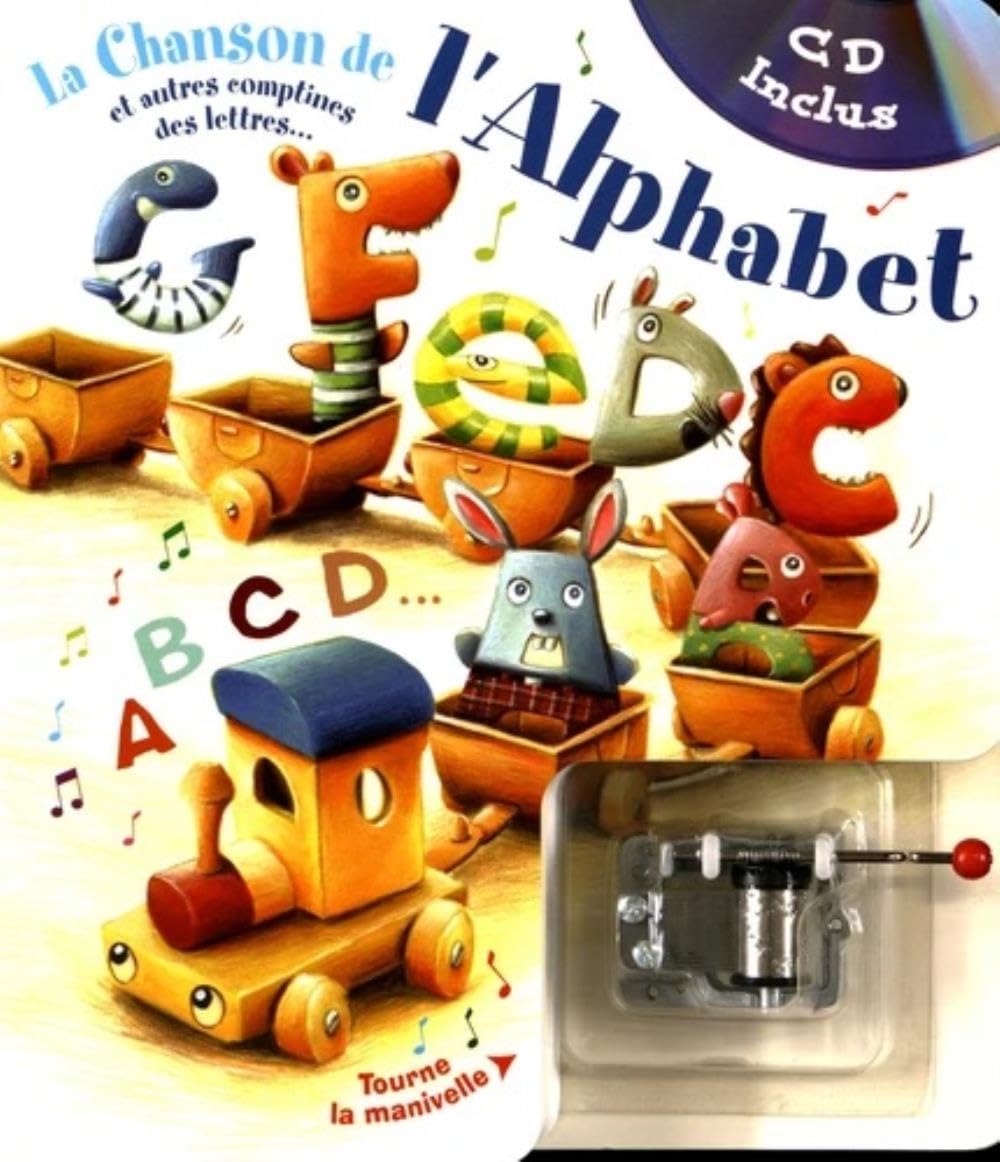 La chanson de l'alphabet et autres comptines de lettres... (1CD audio) Children's books