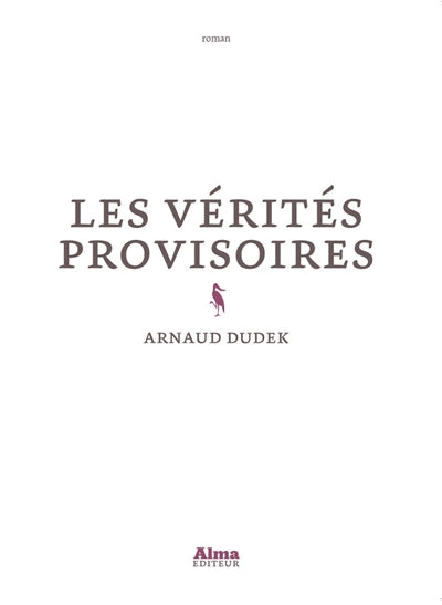 Produktbild: Les vérités provisoires