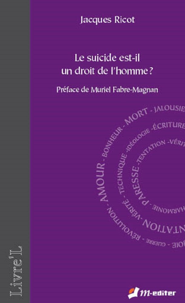 Le suicide est-il un droit de l'homme ? Books