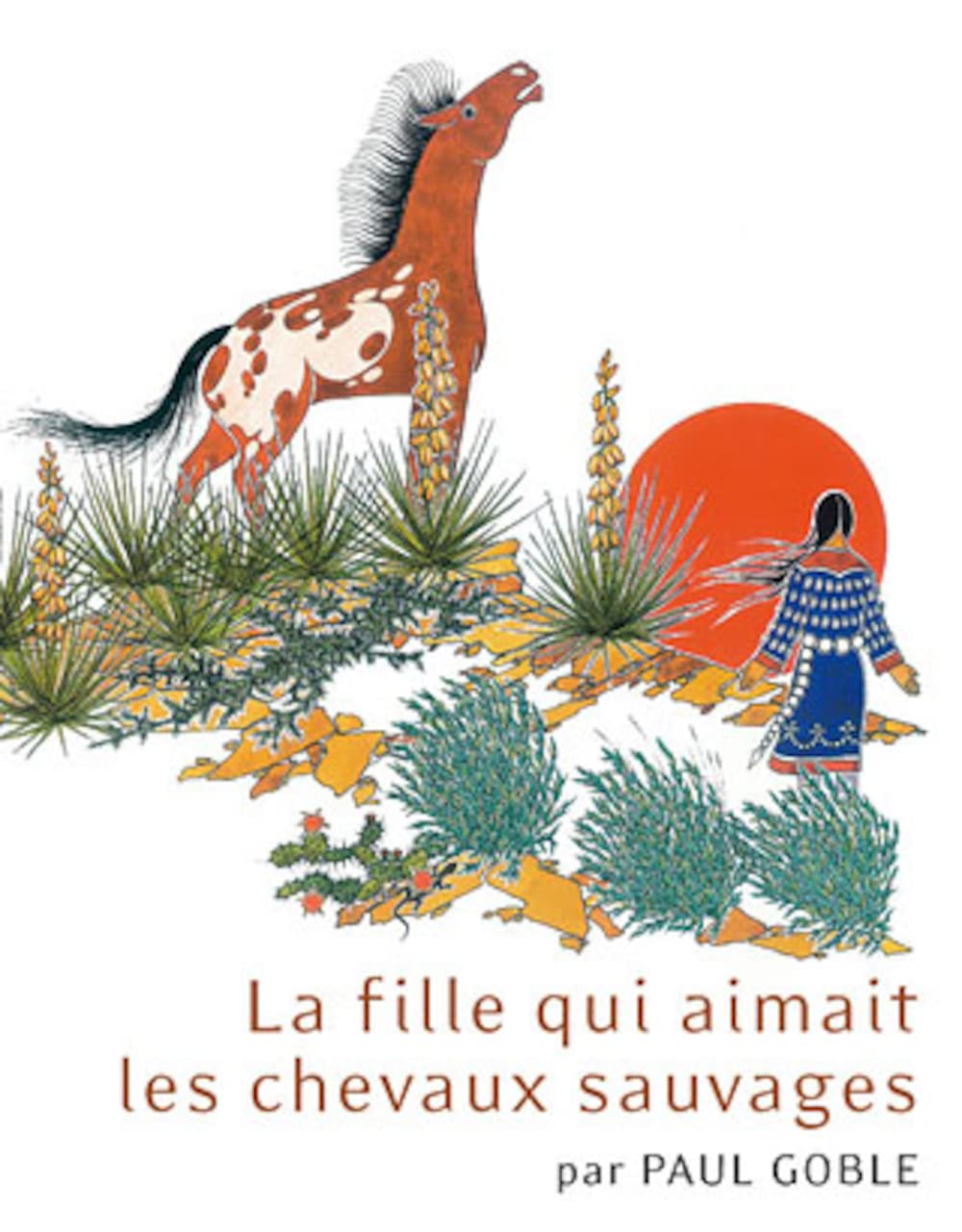 La fille qui aimait les chevaux sauvages book