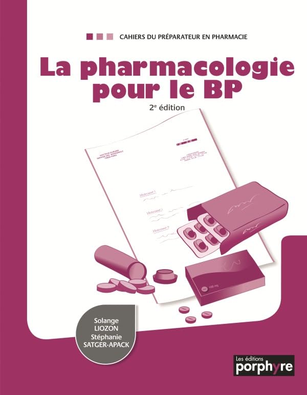 Product Image: La pharmacologie pour le BP