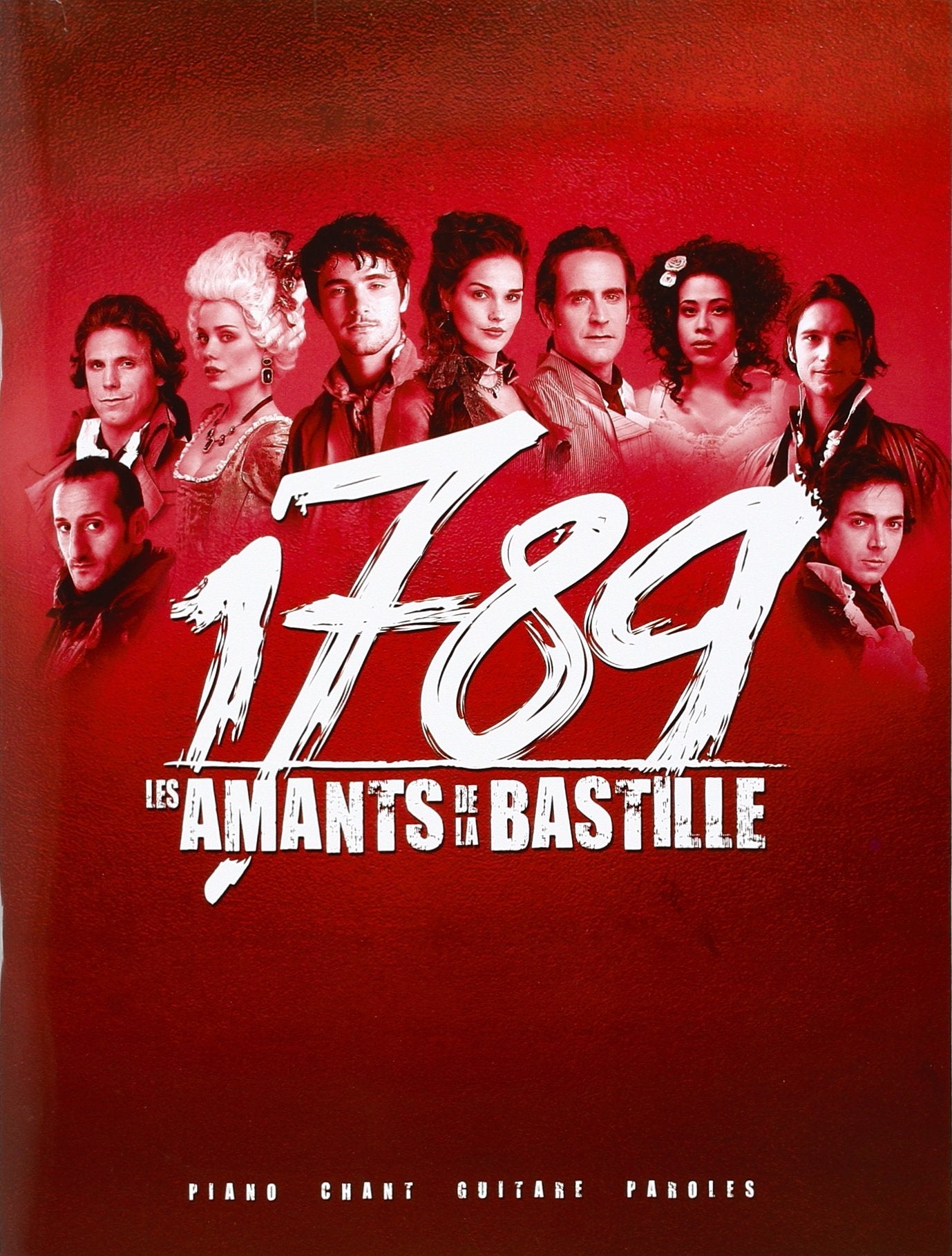 1789 LES AMANTS DE LA BASTILLE P/V/G Sheet Music