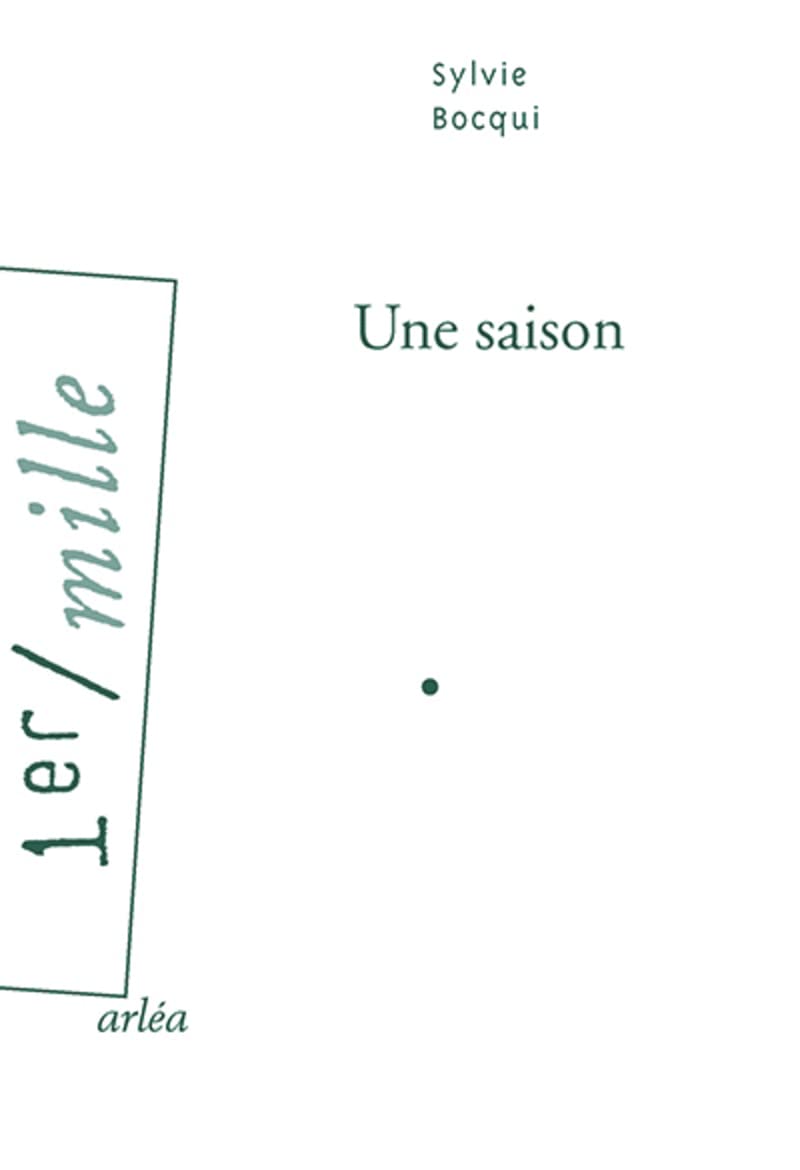 Une saison book