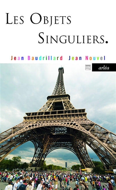 Product Image: Les objets singuliers : architecture et philosophie