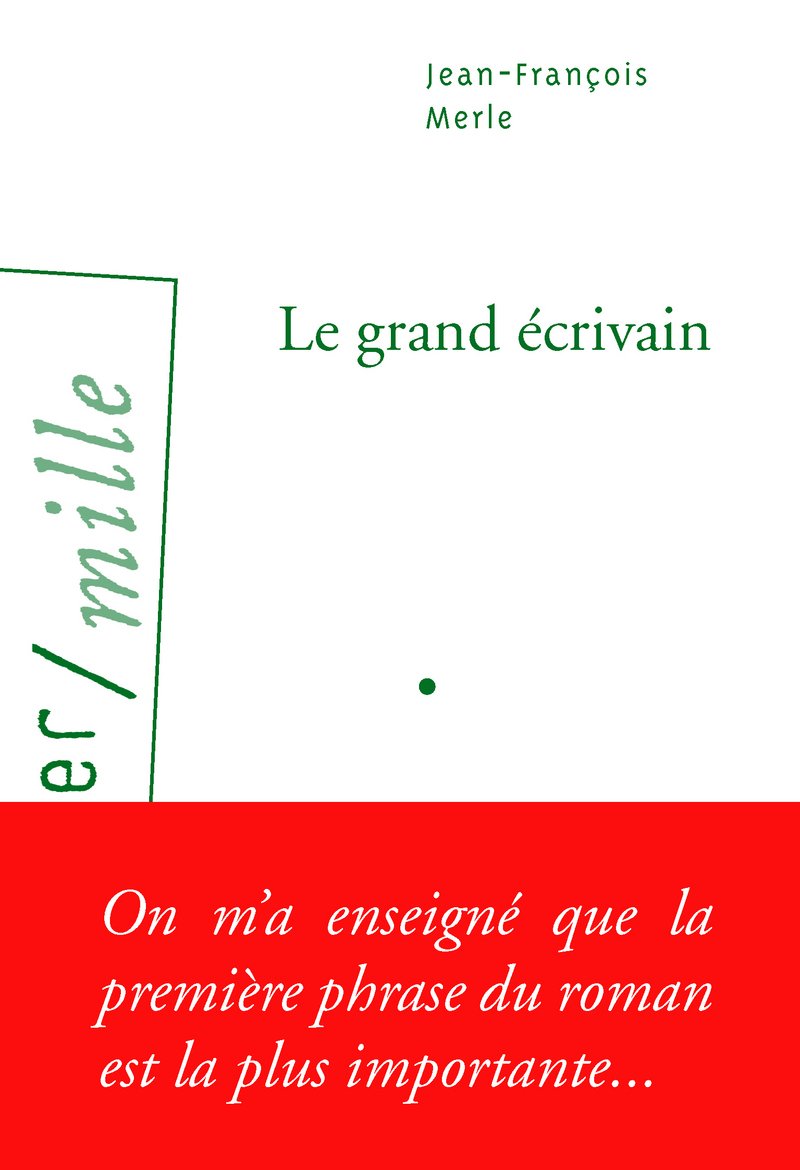 Product Image: Le grand écrivain