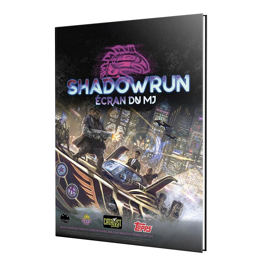 Shadowrun 6 - Ecran du MJ + Livret + Fiches Prétirées book