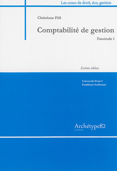 Product Image: Cours de comptabilité de gestion : 2015