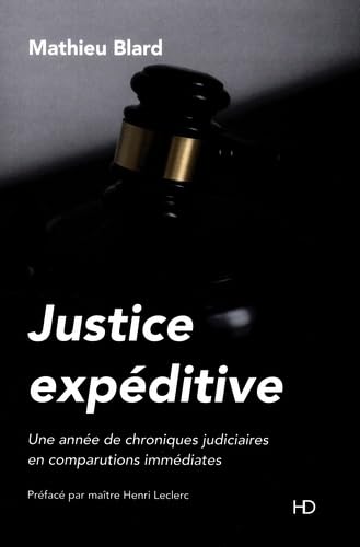 Justice expéditive: Chroniques judiciaires en comparutions immédiates book