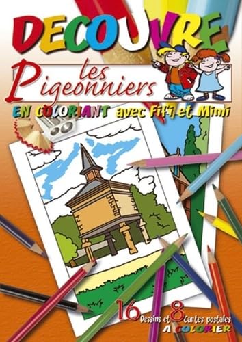Découvre les Pigeonniers en coloriant avec Fifi et Mimi Children's books