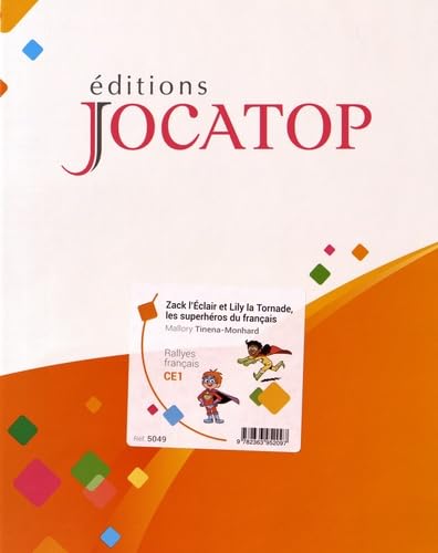 Zack l'Eclair et Lily la Tornade, les superhéros du français: Excercices d'entraînement en français CE1 book
