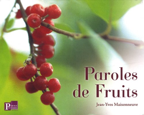 Paroles de Fruits Books