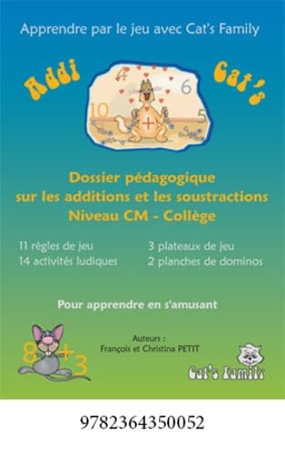 Addi Cat's CM: Dossier pédagogique sur les additions et les soustractions book