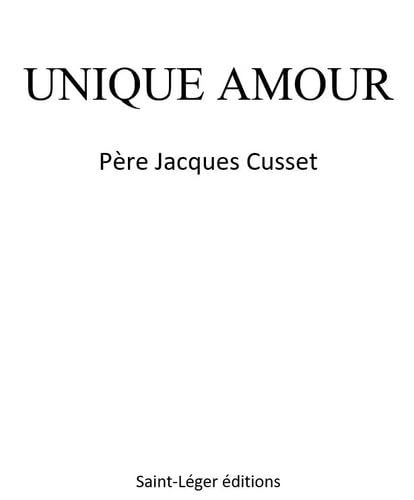 Unique Amour en Toi, Unique Amour en tous Religion & Esotericism