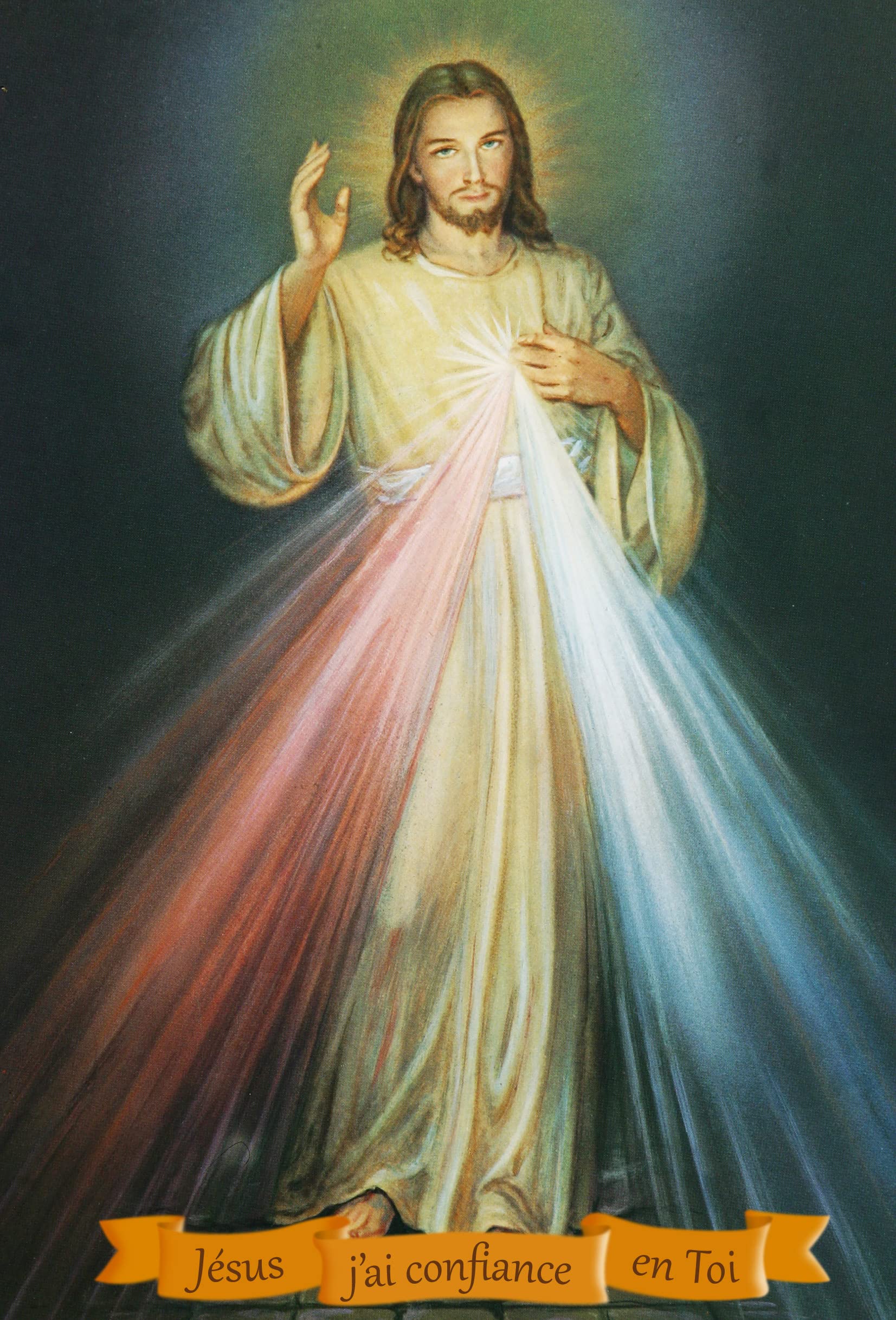 Image de Jésus miséricordieux par lot de 20 - F104a book