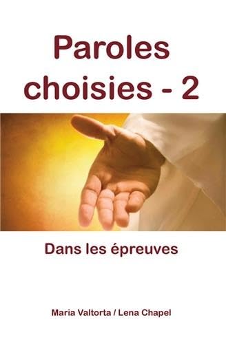 Paroles choisies 2, dans les épreuves - L342 book