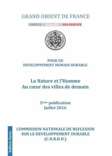La Nature et l'Homme Au cœur des villes de demain book