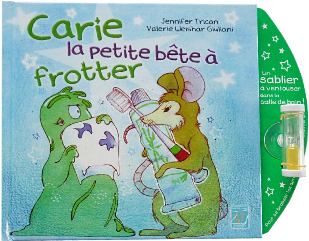 Carie la petite bête à frotter Children's books