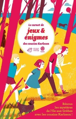 Lot de 5 carnets de jeu les cousins karlsson book