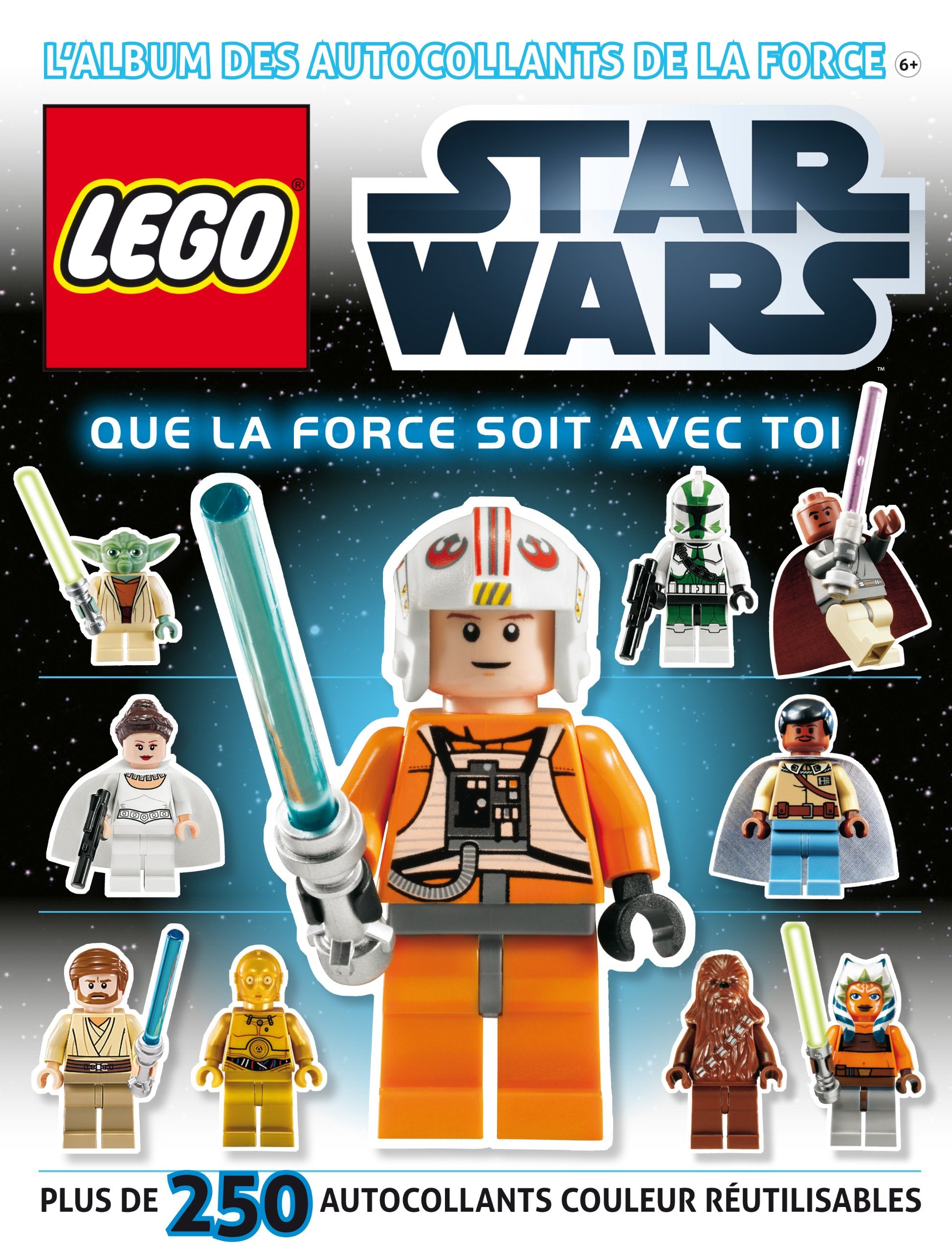 LEGO STAR WARS, L'ALBUM DES AUTOCOLLANTS : QUE LA FORCE SOIT AVEC TOI book