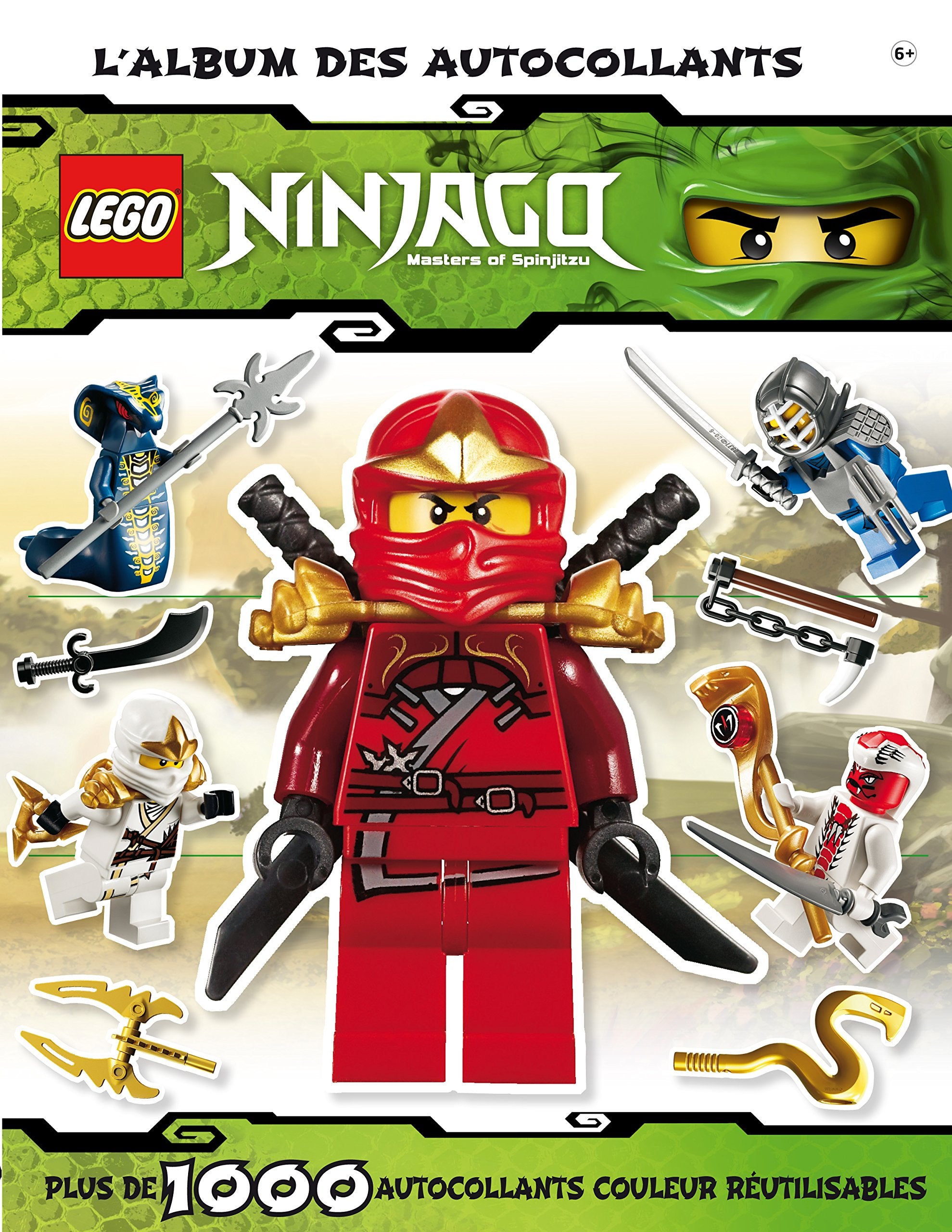 LEGO NINJAGO, L'ALBUM DES AUTOCOLLANTS Tiptoi & Games