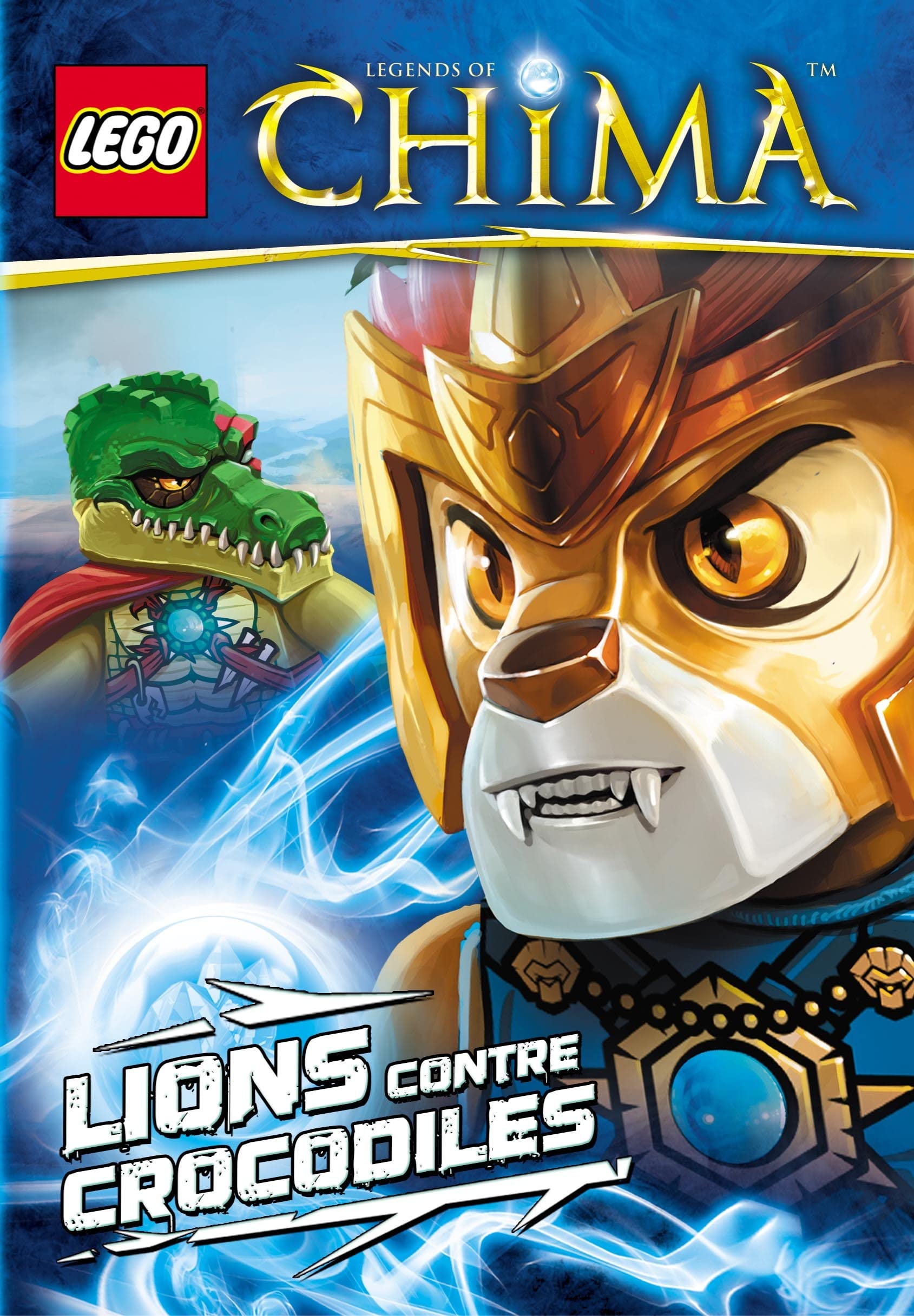 LEGO LEGEND OF CHIMA, LIONS CONTRE CROCODILES book