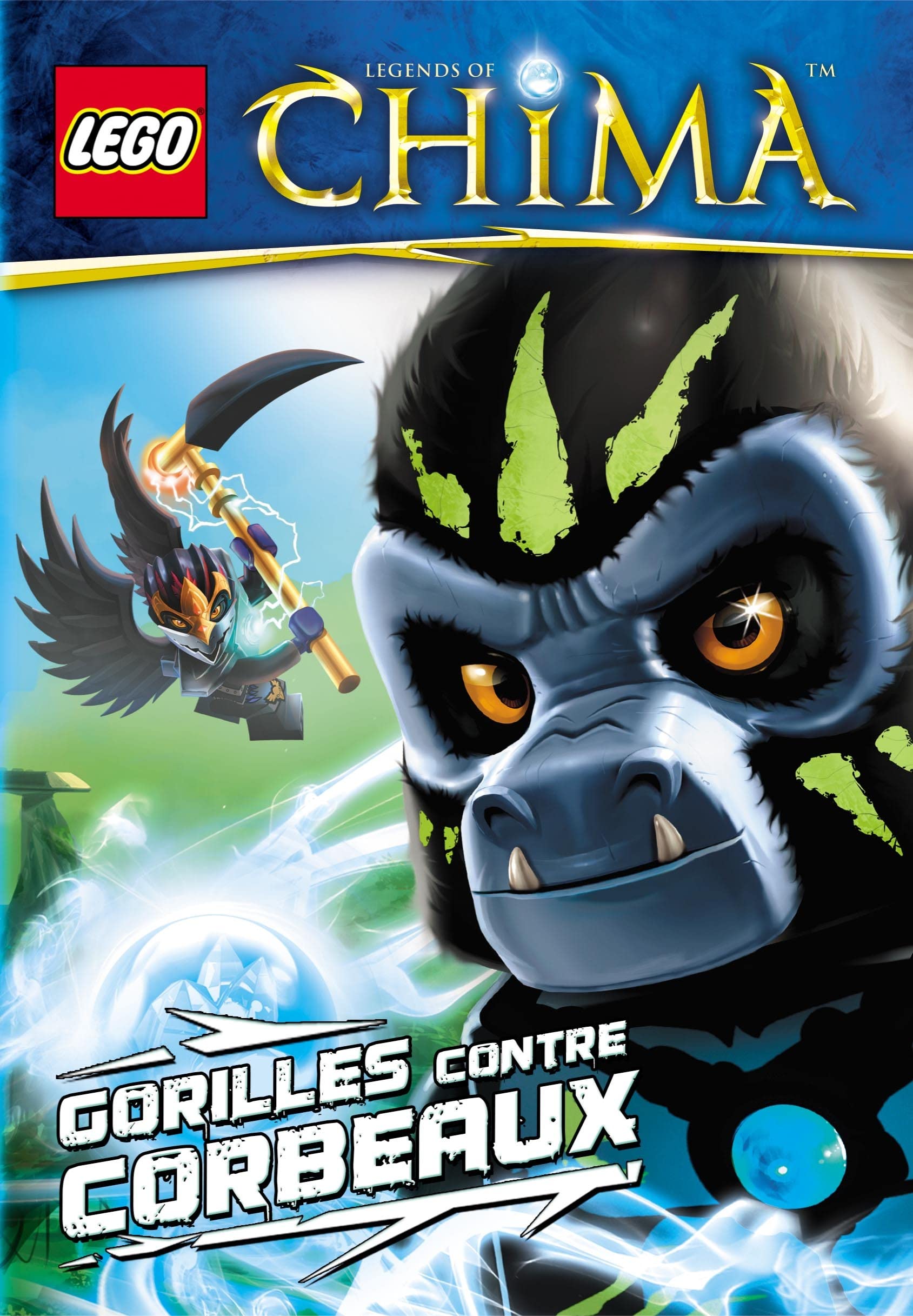 LEGO LEGEND OF CHIMA, GORILLES CONTRE CORBEAUX Children's books