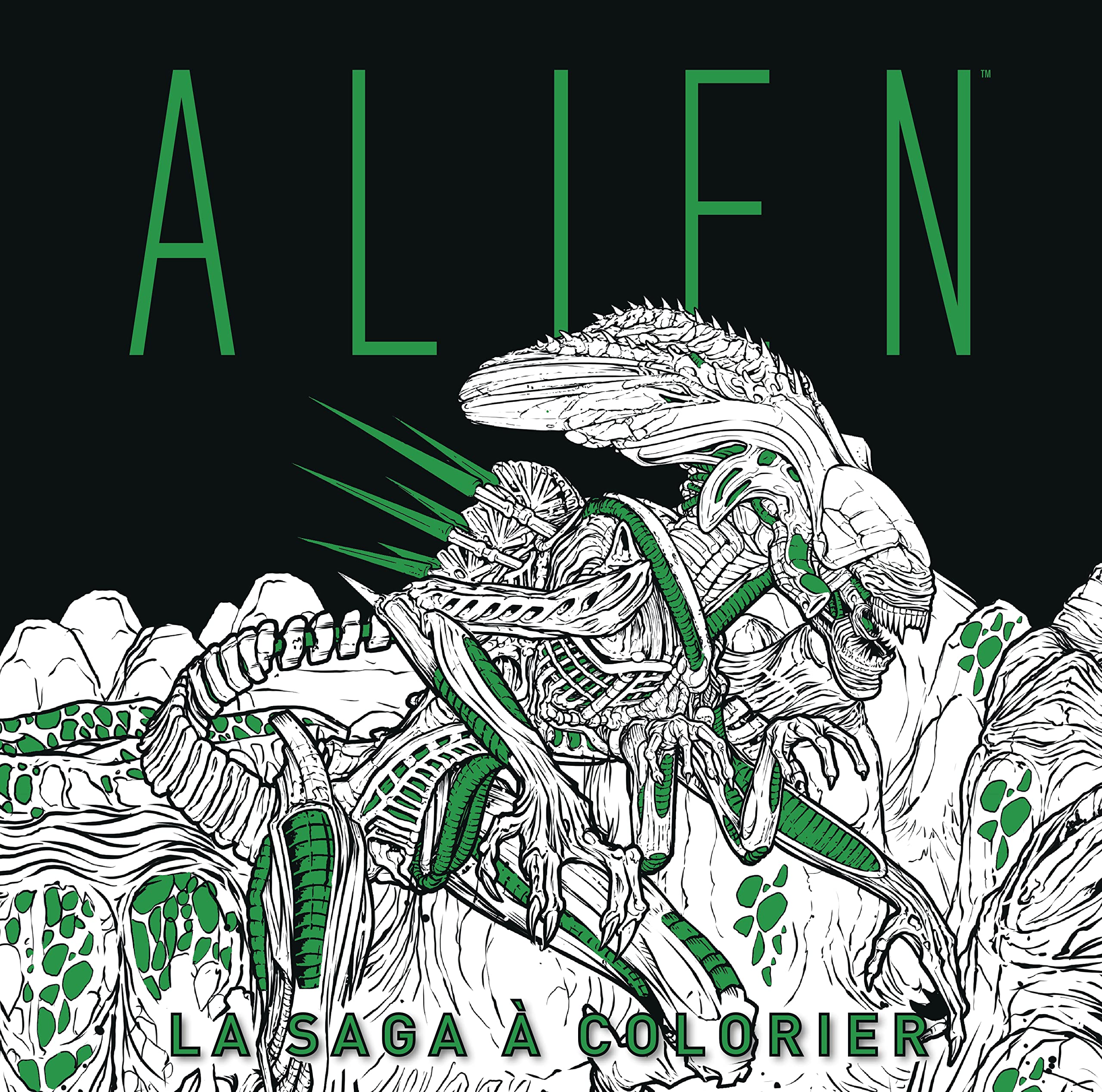 ALIEN, LE LIVRE DE COLORIAGE book
