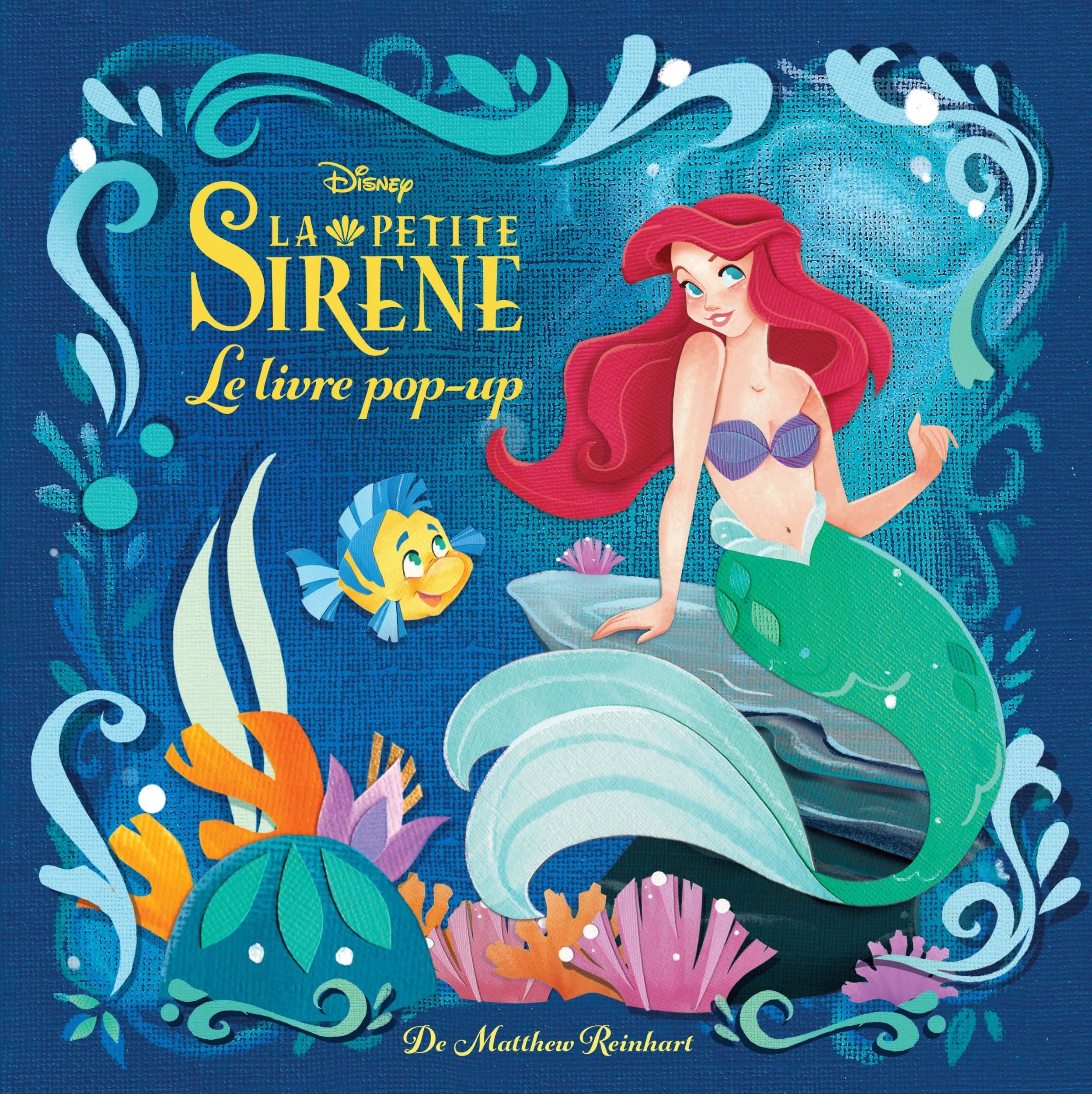 Disney : La Petite Sirène, le pop-up enchanté: Le livre pop-up Film, Art & Culture