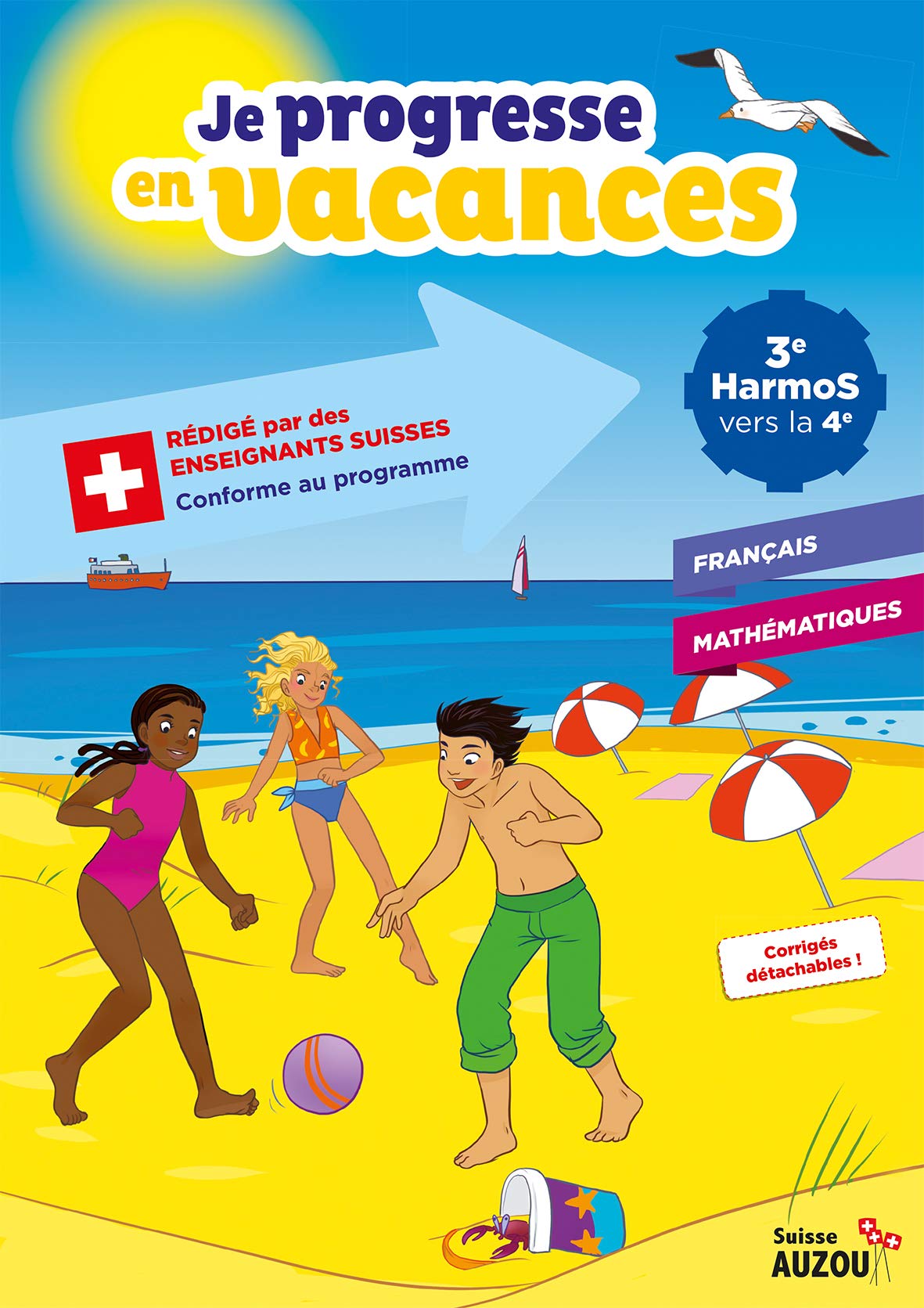je progresse en vacances (3e HarmoS) français-maths Books