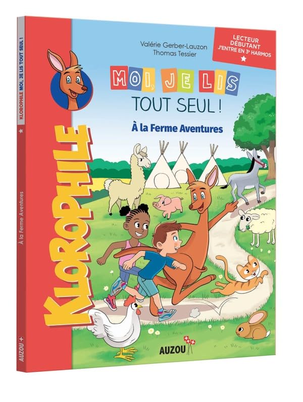 KLOROPHILE PREMIÈRES LECTURES : À LA FERME AVENTURES book
